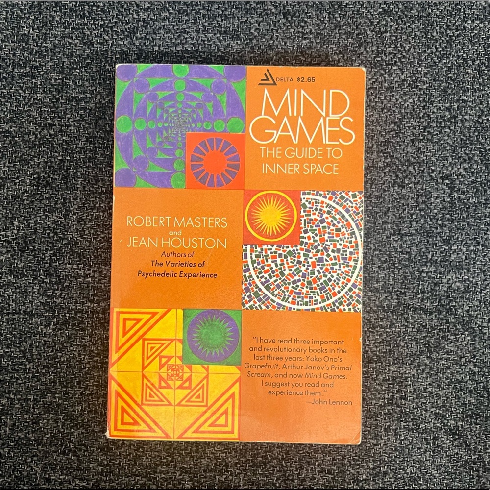 •1972 Mind Games The Guide To Inner Space•